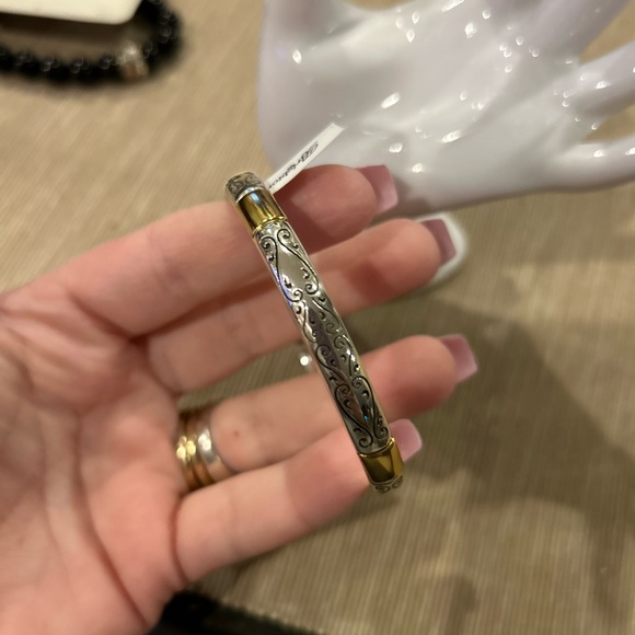 Brighton Venezia 2-Tone Bangle one size please read NWT ♥️ - Picture 6 of 7